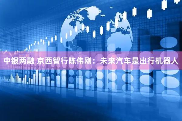 中银两融 京西智行陈伟刚：未来汽车是出行机器人