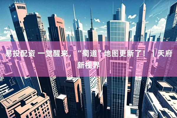 易投配资 一觉醒来，“蜀道”地图更新了！｜天府新视界